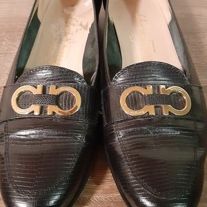 Salvatore Ferragamo ladies loafers Great Condition